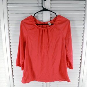 XS Old Navy Rose Dress Shirt - 100% Polyester